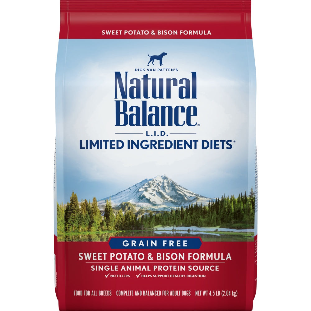 Natural Balance L.I.D. Limited Ingredient Diets Sweet Potato and Bison Dry Dog Food