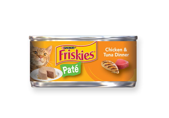 Friskies Pate Chicken And Tuna Dinner In Sauce Canned Cat Food