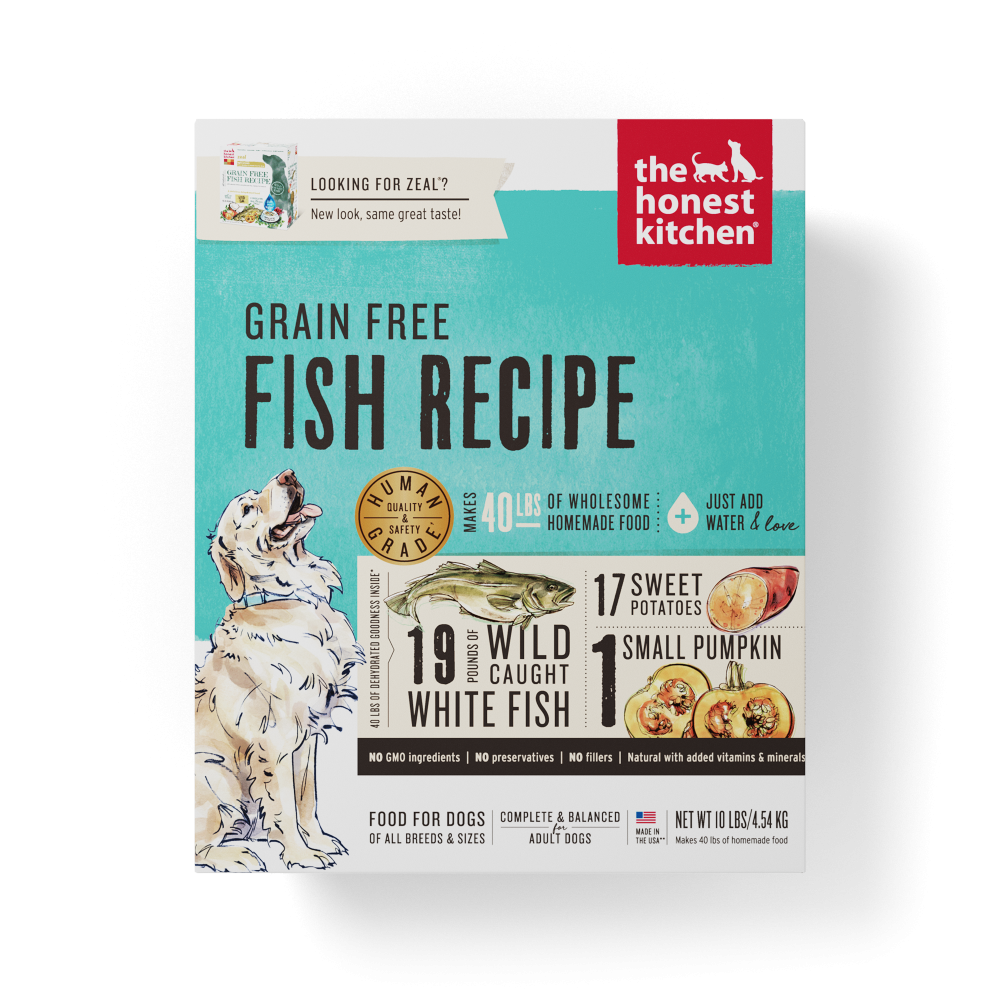 The Honest Kitchen Grain Free Fish Recipe Dehydrated Dog Food