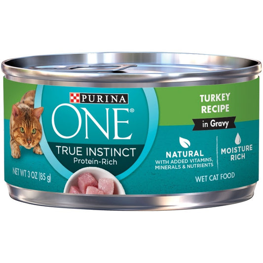 Purina ONE Turkey in Gravy Canned Cat Food