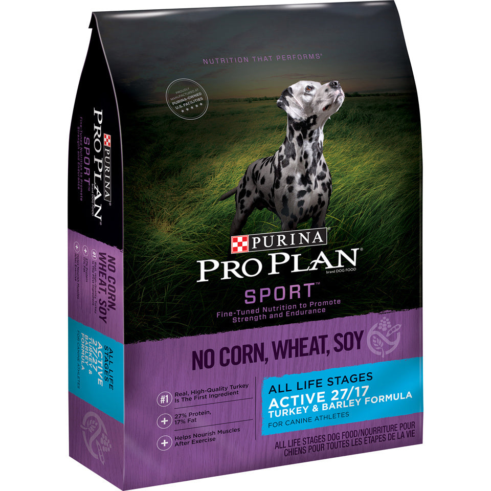 Purina Pro Plan Sport All Life Stages 27/17 Turkey & Barley Formula Dry Dog Food