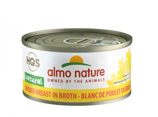 Almo Nature HQS Natural Cat Grain Free Chicken Breast Canned Cat Food