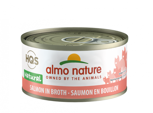 Almo Nature HQS Natural Cat Grain Free Salmon Canned Cat Food
