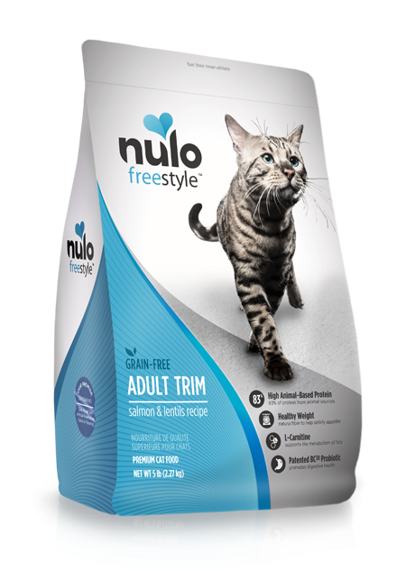 Nulo FreeStyle Adult Trim Grain Free Salmon and Lentils Dry Cat Food