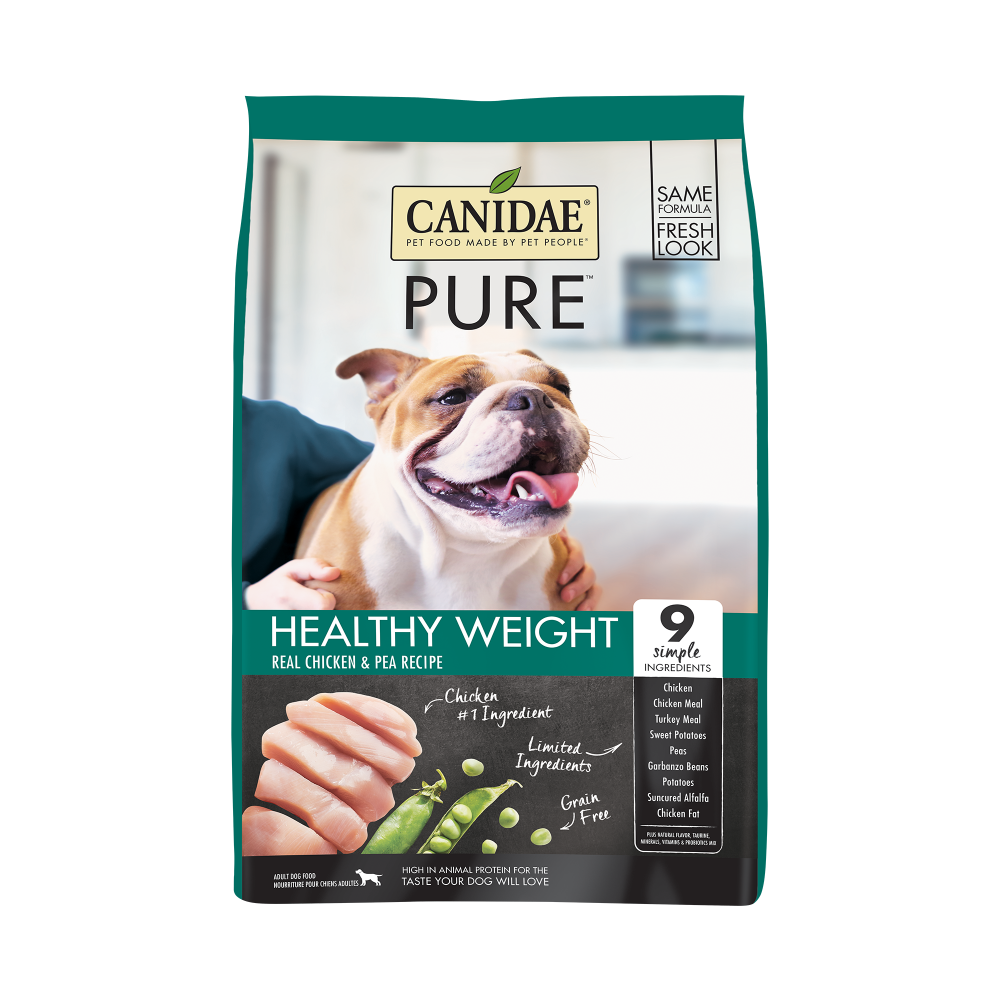 Canidae Grain Free PURE Healthy Weight Chicken & Pea Recipe Dry Dog Food