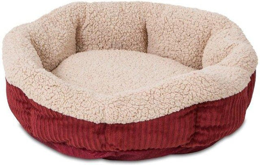 Aspen Pet Warm Spice & Cream Self Warming Bed for Dogs & Cats