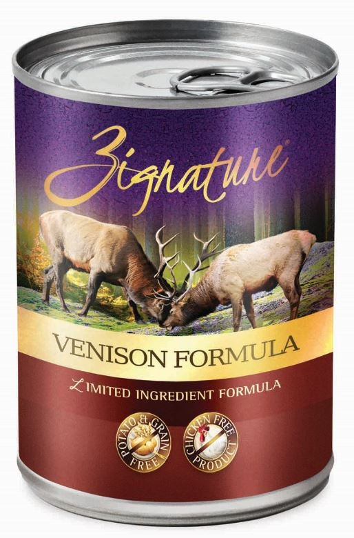 Zignature Limited Ingredient Diet Grain Free Venison Formula Canned Dog Food
