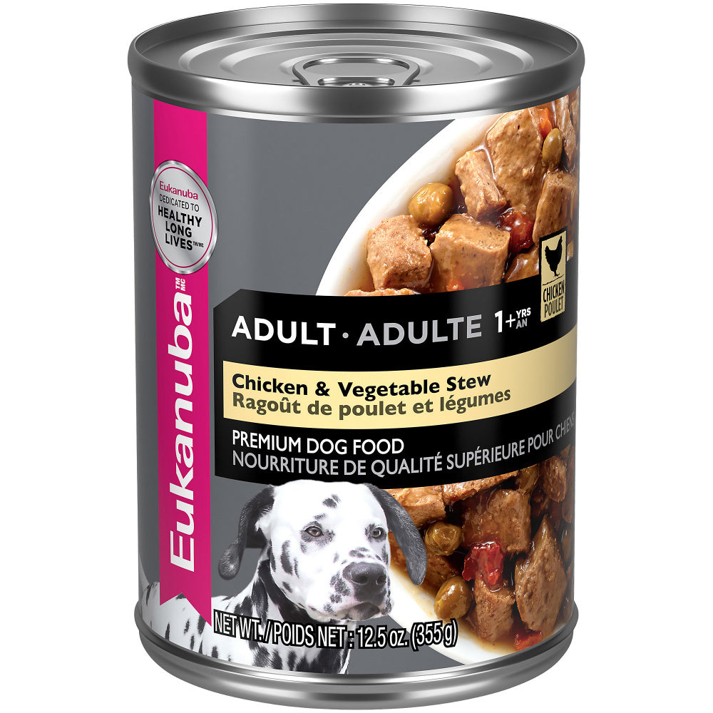 Eukanuba Adult Chicken & Vegetable Stew Canned Dog Food