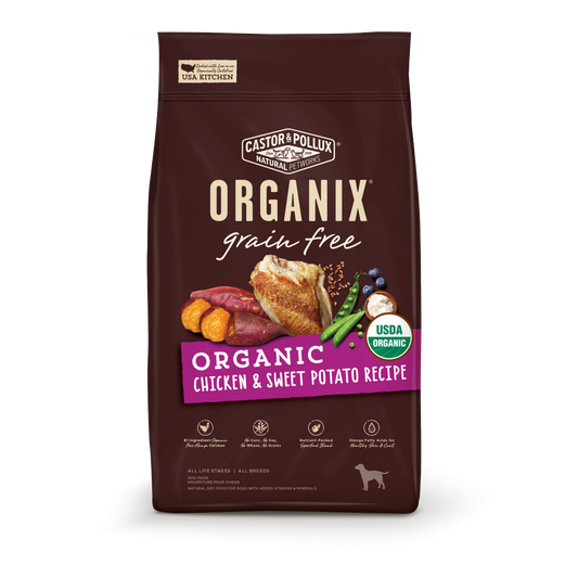 Castor and Pollux Organix Grain Free Organic Chicken and Sweet Potato Dry Dog Food