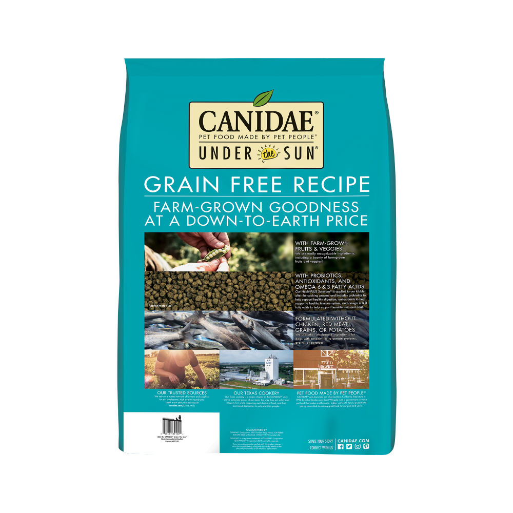 Canidae Under The Sun Grain Free Adult Whitefish Recipe Dry Dog Food