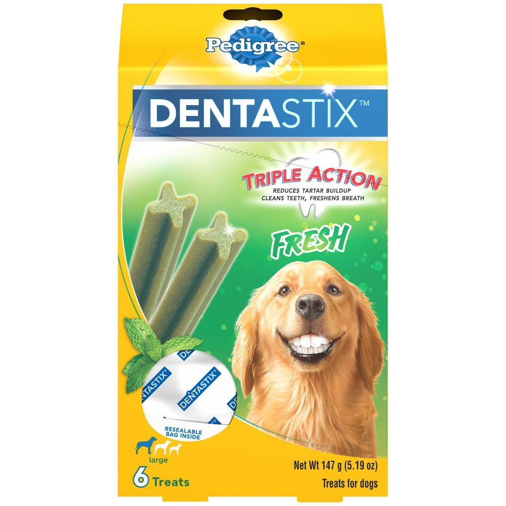 Pedigree Fresh Dentastix Large Dog Treats