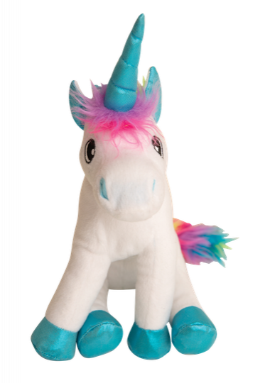 Snugarooz Rainbow the Unicorn Plush Dog Toy