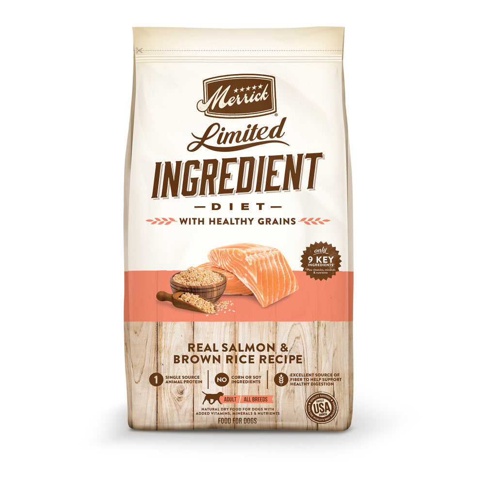 Merrick Limited Ingredient Diet Real Salmon & Brown Rice Recipe Dry Dog Food