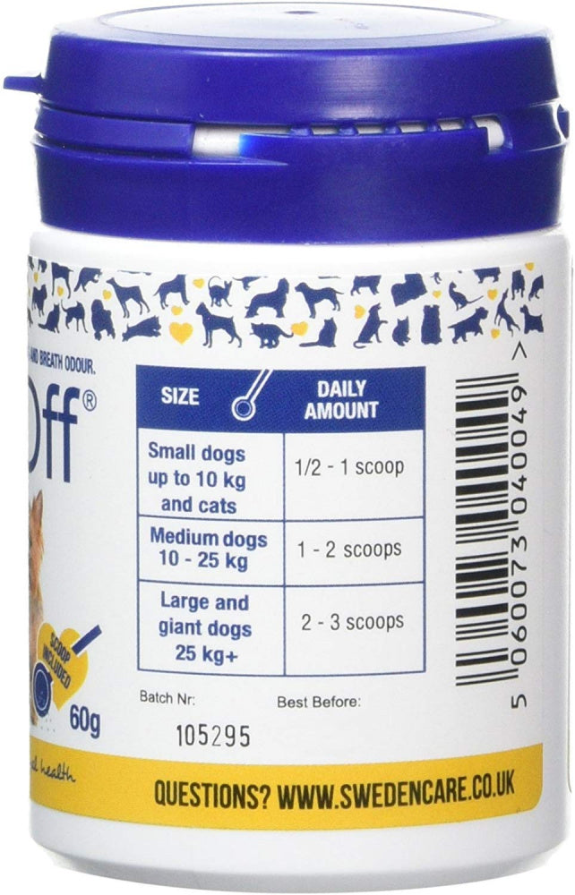 Proden PlaqueOff Dental Powder Supplement for Dogs & Cats