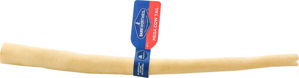 Barkworthies All Natural Mega Cow Tail Dog Chew