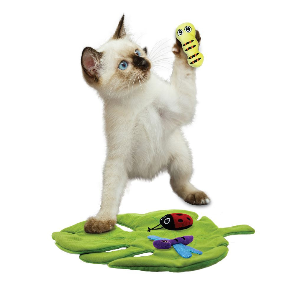 KONG Pull-A-Partz Bugz Cat Toy