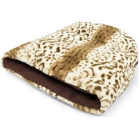 P.L.A.Y. Snuggle Bed Leopard, Brown