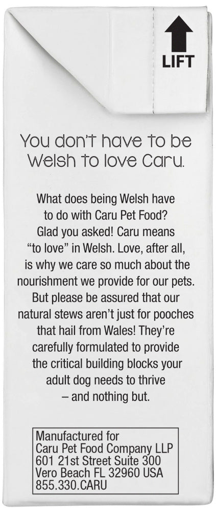 Caru Daily Dish Beef Stew For Dogs