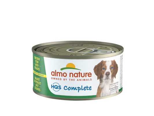 Almo Nature HQS Complete Dog Complete & Balanced Chicken Stew with Beef Canned Dog Food