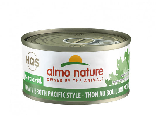 Almo Nature HQS Natural Cat Grain Free Additive Free Tuna Pacific Style Canned Cat Food