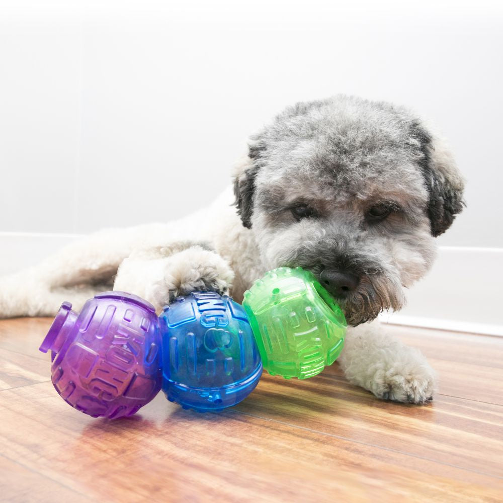 KONG Lock-It Treat Puzzle Dog Toys 3 Pack