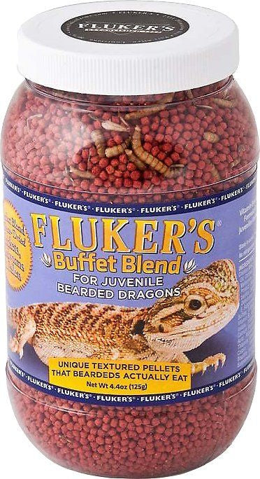 Fluker's Juvenile Bearded Dragon Buffet Blend Food