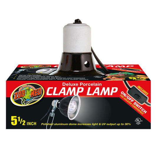 Zoo Med Deluxe Porcelain Clamp Lamp