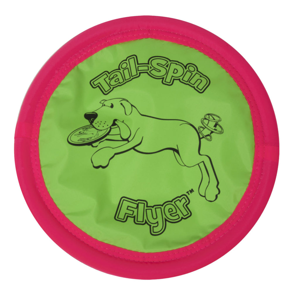 Petmate Booda Tail Spin Flyer Small fry Dog Toy