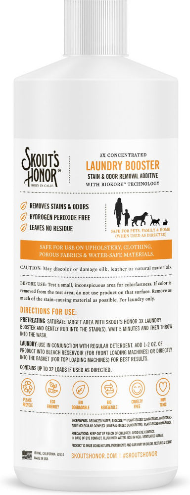 Skouts Honor Laundry Booster Stain & Odor Removal Additive