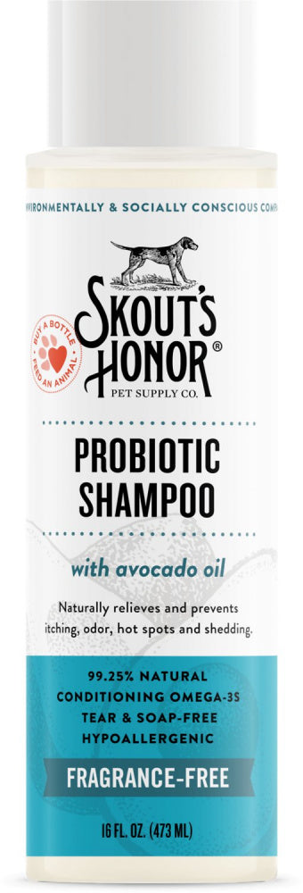 Skouts Honor Probiotic Shampoo Fragrance-Free