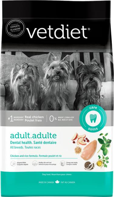 Vetdiet Adult Dental Care All Breed Chicken & Rice Formula