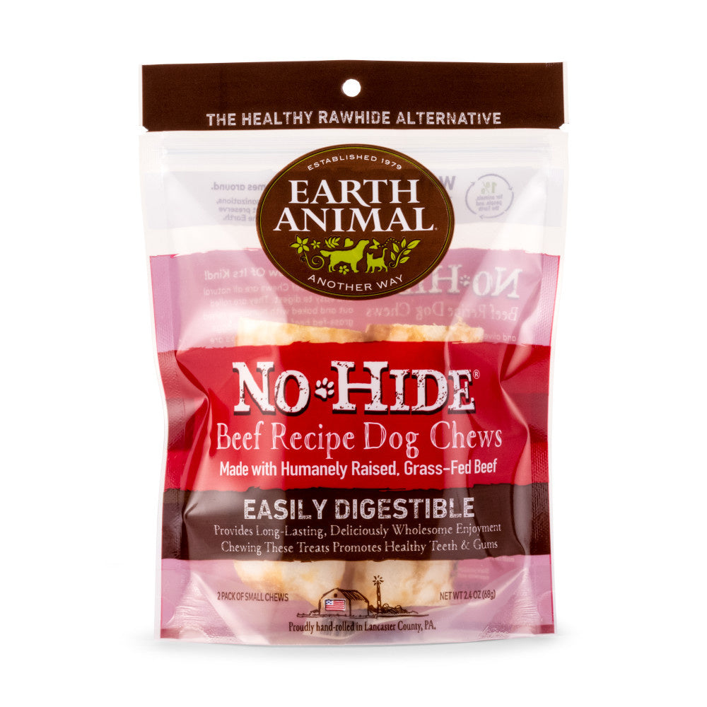 Earth Animal No-Hide Beef Dog Chews