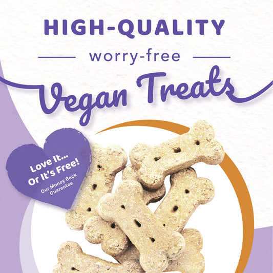 Halo Garden of Vegan Oats, Peanut Butter & Banana Biscuit Dog Treats